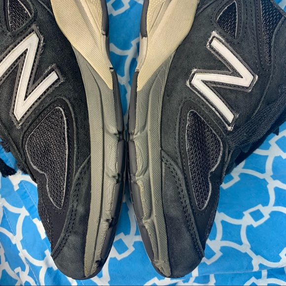 New balance 990v4 Women’s size 6.5 Made in USA Black silver 990 v4 wmns sneakers - Picture 9 of 12